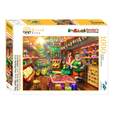 Brain Tree Puzzle Mikulás Műhely 1000 db puzzle, kirakós