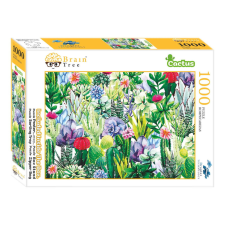 Brain Tree Puzzle Virágzó kaktuszok 1000 db puzzle, kirakós
