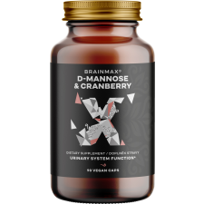 BrainMax D-Mannose & Cranberry, 90 db növényi kapszula gyógyhatású készítmény