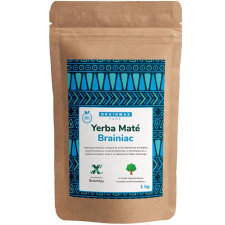 BrainMax Pure Organic Yerba Maté - Brainiac, 1000 g reform élelmiszer
