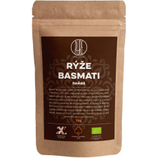 BrainMax tiszta rizs - barna, Basmati BIO, 1kg *CZ-BIO-001 certifikát reform élelmiszer