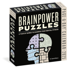 Brainpower Puzzles Page-A-Day® Calendar 2025 – Workman Calendars naptár, kalendárium