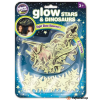 Brainstorm Glow csillagok és dinoszauruszok foszforeszkáló matricaszett