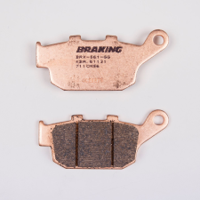 Braking 711CM56 hátsó szinterezett fékbetét Braking Motor alkatrészek Fék alkatrészek Fékbetét egyéb motorkerékpár alkatrész
