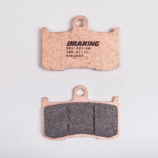 Braking 906CM55 első fékbetét, szinterezett Braking Futómű és fék alkatrészek Fékbetétek (tárcsafék) egyéb motorkerékpár alkatrész