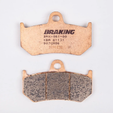 Braking 907CM56 hátsó fékbetét, szinterezett Braking Futómű és fék alkatrészek Fékbetétek (tárcsafék) egyéb motorkerékpár alkatrész