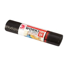 BRATEK ellenálló szemetes zsák 120 l, 25 db tisztító- és takarítószer, higiénia