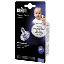 Braun LF40 szűrőkészlet ThermoScan IRT fülhőmérőkhöz (40 db / csomag) lázmérő
