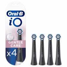 Braun Oral-B iO Gentle Care Black 4db-os elektromos fogkef pótfej szett (4210201419082) (4210201419082) pótfej, penge