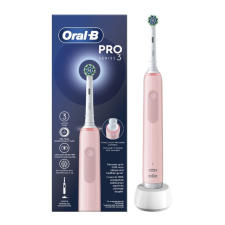 Braun Oral-B Pro3 felnőtt elektromos fogkefe, pink elektromos fogkefe