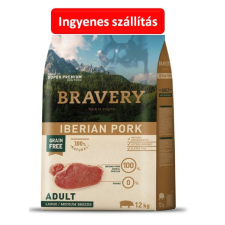 Bravery 2db esetén: Bravery Iberian Pork Adult Large/Medium Breeds 12 kg kutyaeledel