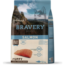 Bravery Dog Puppy Medium/Large Grain Free Salmon 12 kg kutyaeledel