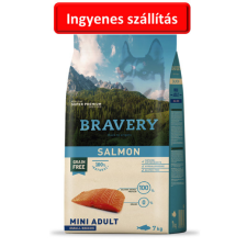 Bravery SALMON MINI ADULT SMALL BREEDS 7 KG KUTYATÁP kutyaeledel