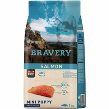 Bravery Salmon Mini Puppy Small Breeds 7 kg kutyatáp kutyaeledel