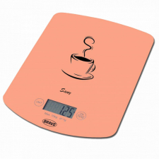 Bravo Sany B-5112 Digitális konyhai mérleg, narancs szín, 10kg konyhai mérleg