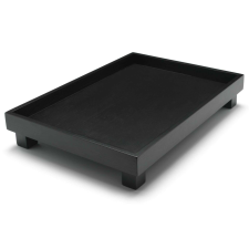 Bredemeijer Bambusz teás tálca 35x25x6cm - Fekete konyhai eszköz