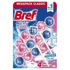 BREF Bref Power Aktiv 3x50 g Flower Blossom tisztító- és takarítószer, higiénia