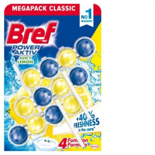 BREF Bref Power Aktiv Lemon WC-frissítő 3 x 50 g fürdőszoba kiegészítő