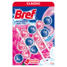 Bref Power Aktiv 3x50g Flower tisztító- és takarítószer, higiénia