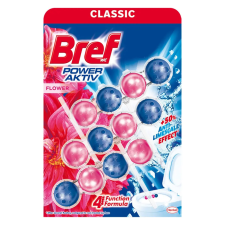  Bref Power Aktiv WC illatosító Virág 3db-os tisztító- és takarítószer, higiénia