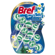BREF Spa Moments WC frissítő 3x50 g Serenity tisztító- és takarítószer, higiénia
