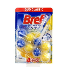BREF Toalett illatosító golyó BREF Power Aktiv Lemon 2x50g tisztító- és takarítószer, higiénia