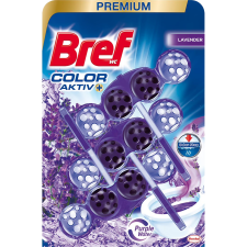 Bref wc illatosító 3×50 g Blue Aktiv Purple Aktív Lavander tisztító- és takarítószer, higiénia