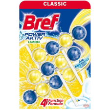 BREF WC illatosító 50 g golyós Bref Lemon Power Aktiv illatosító, légfrissítő
