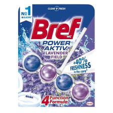  BREF WC illatosító golyók, 50 g, BREF &quot;Power Aktiv&quot;, levendula tisztító- és takarítószer, higiénia