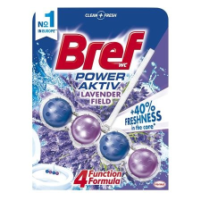 BREF WC illatosító golyók, 50 g, "Power Aktiv", levendula tisztító- és takarítószer, higiénia