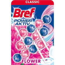 BREF WC illatosító golyós 3 x 50 g Bref Power Aktiv Flower Blossom tisztító- és takarítószer, higiénia