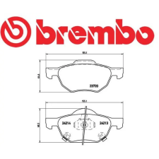 BREMBO Accord VII Brembo első fékbetet autóalkatrész