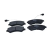 BREMBO fékbetét készlet tartozékokkal,169mm,brembo fékrendszerű,féknyereg csavarokkal