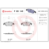 BREMBO fékbetétkészlet, tárcsafék BREMBO P 85 145