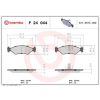 BREMBO fékbetétkészlet, tárcsafék P 24 044