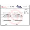 BREMBO fékbetétkészlet, tárcsafék P 85 165