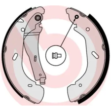 BREMBO fékpofakészlet S 56 513 autóalkatrész