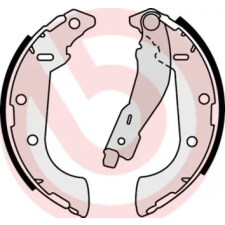 BREMBO fékpofakészlet S 61 521 autóalkatrész