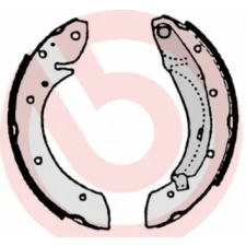 BREMBO fékpofakészlet S 61 522 autóalkatrész