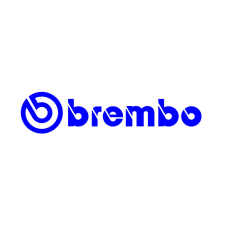  Brembo matrica,kék,20cm x 4.5cm autó dekoráció