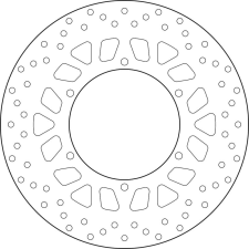 BREMBO Oro Fix féktárcsa - 68B407L1 egyéb motorkerékpár alkatrész