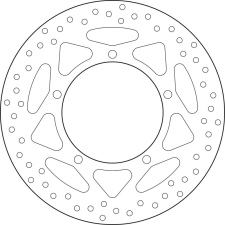 BREMBO Oro Fix féktárcsa - 68B407L2 egyéb motorkerékpár alkatrész