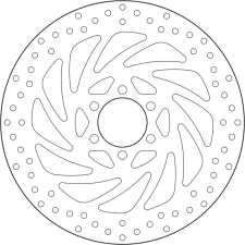 BREMBO Oro Fix féktárcsa - 68B407P5 egyéb motorkerékpár alkatrész