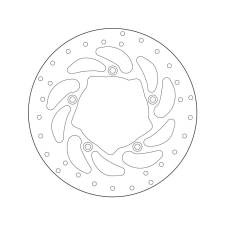 BREMBO Oro Fix féktárcsa - 68B407P9 motorkerékpár féktárcsa