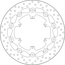 BREMBO Oro Lebegő Féknyereg - 78B40887 egyéb motorkerékpár alkatrész