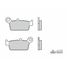 BREMBO robogó szén-kerámia fékbetétek - 07028 egyéb motorkerékpár alkatrész