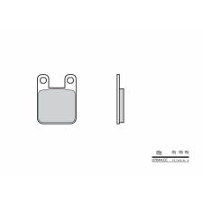 BREMBO robogó szén-kerámia fékbetétek - 07044 egyéb motorkerékpár alkatrész
