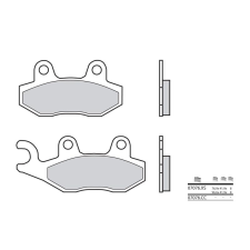 BREMBO robogó szén-kerámia fékbetétek - 07076CC egyéb motorkerékpár alkatrész