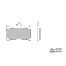 BREMBO robogó szén-kerámia fékbetétek - 07077CC egyéb motorkerékpár alkatrész