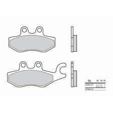 BREMBO robogó szénszálas-kerámia fékbetétek - 07060 egyéb motorkerékpár alkatrész